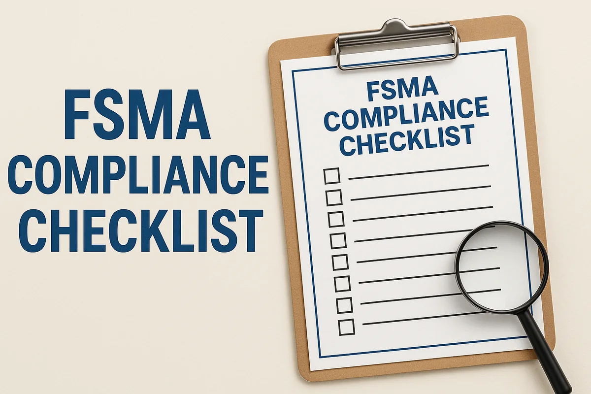FSMA Compliance Checklist