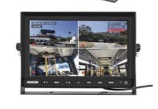 Wireless Links in-cab multi-camera monitor