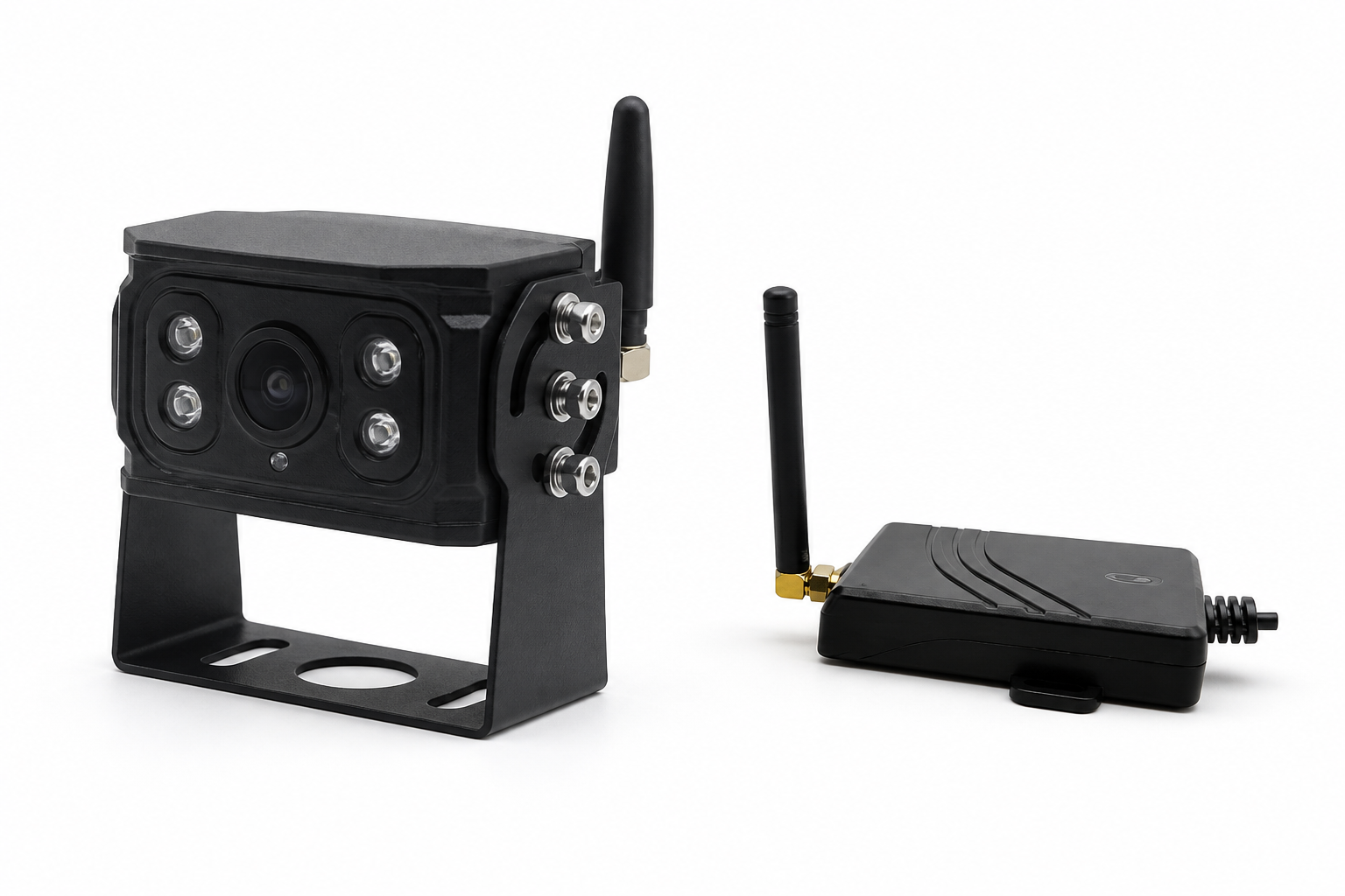 Wireless camera and compact receiver