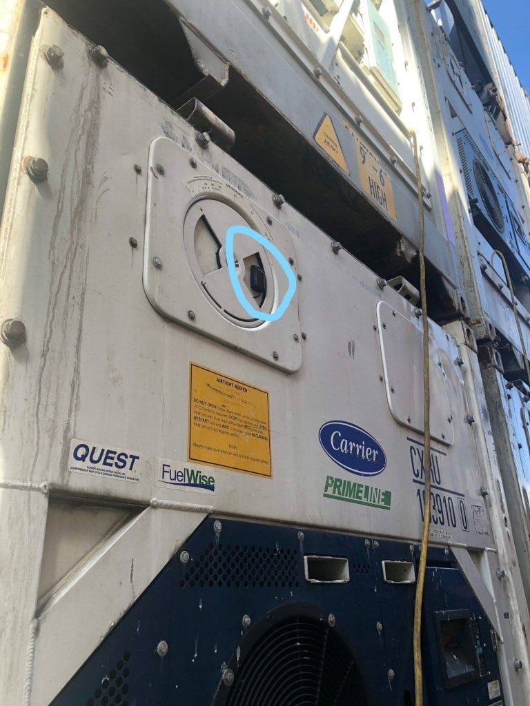 Refrigerated container monitoring architecture